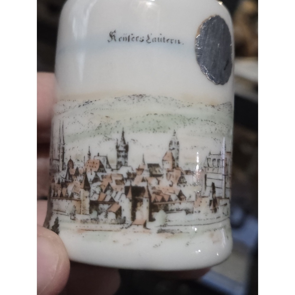 Pair Of Miniature Beer Stein Munchen Bavaria Mini Shot Glass  Souvenir‎ Germany